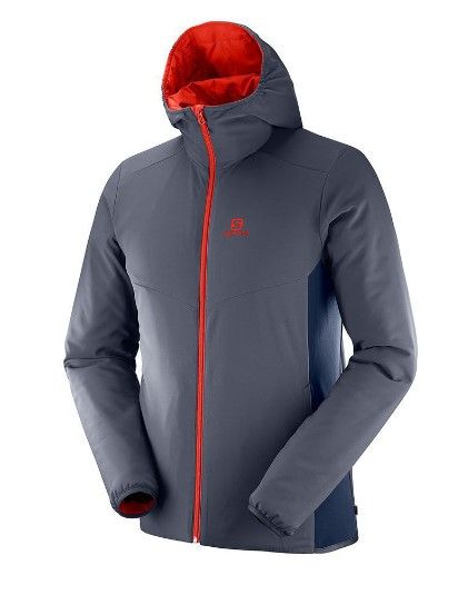 Salomon Куртка легкая теплая Salomon Drifter Mid Hoodie M