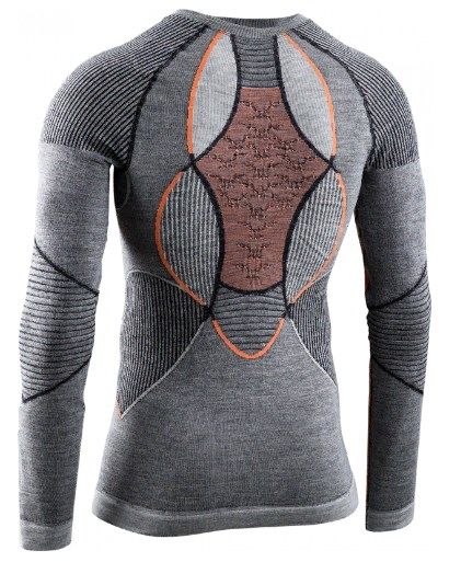 X-Bionic Футболка спортивная мужская X-Bionic Apani® 4.0 Merino Round Neck LG SL