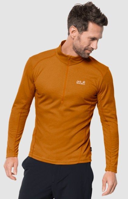 Jack Wolfskin Футболка с длинными рукавами Jack Wolfskin Sky Range Halfzip M