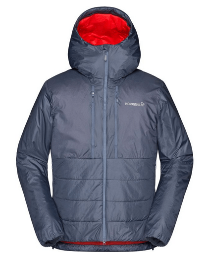 Norrona Мужская куртка для горных восхождений Norrona Trollveggen Primaloft 100 Zip Hood
