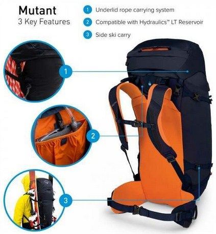 Osprey Рюкзак для восхождений Osprey Mutant 38