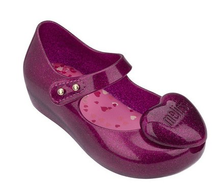 Melissa Туфли для девочки Melissa Ultragirl Heart Me Bb