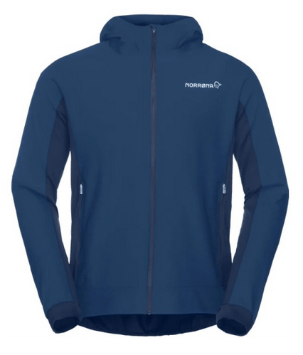 Norrona Легкая мужская куртка с капюшоном Norrona Bitihorn Windstopper Zip-Hood