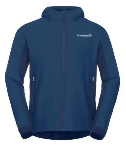 Norrona Легкая мужская куртка с капюшоном Norrona Bitihorn Windstopper Zip-Hood