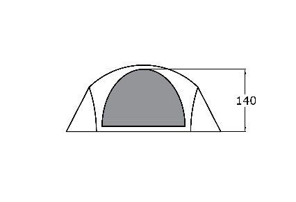 Bercut Палатка двухслойная Bercut Универсал-5