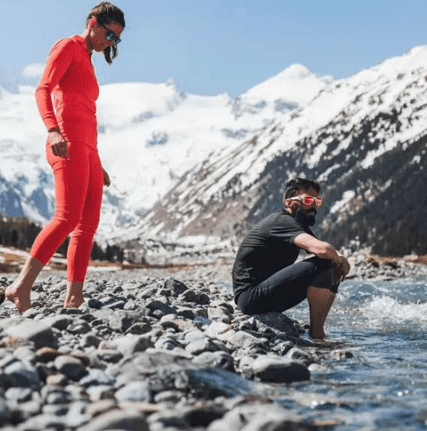 Norrona Согревающие штаны мужские Norrona Wool 3/4 Longs