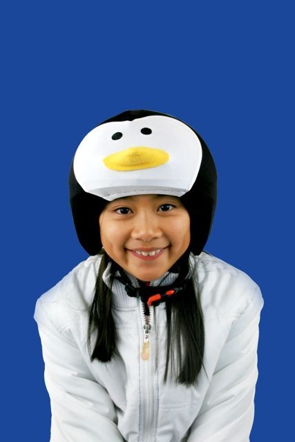 Coolcasc Нашлемник для спортивного шлема Coolcasc 047 Penguin