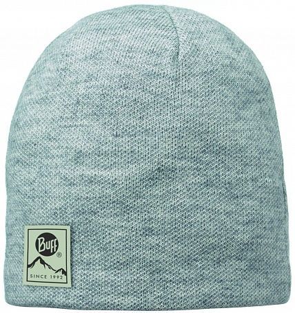 Buff Шапка молодежная Buff Knitted Hats Buff Solid Willa Melange Grey