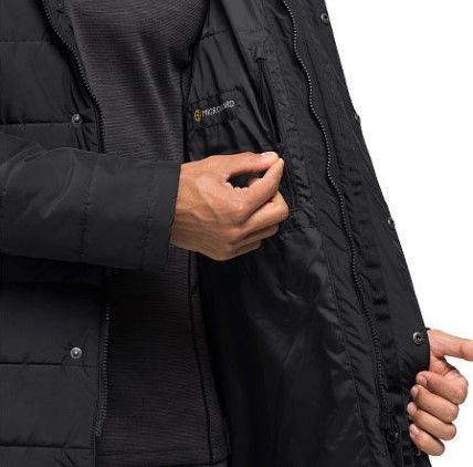 Jack Wolfskin Мужское ветронепроницаемое пальто Jack Wolfskin Svalbard Coat Men