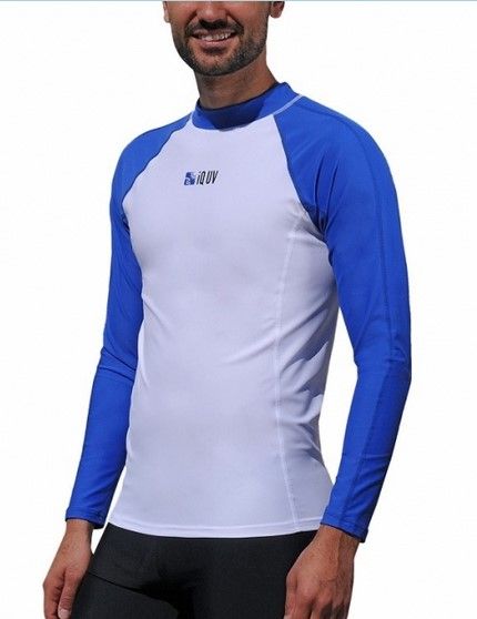 iQ Лайкровая футболка мужская с длинным рукавом IQ uv 300+