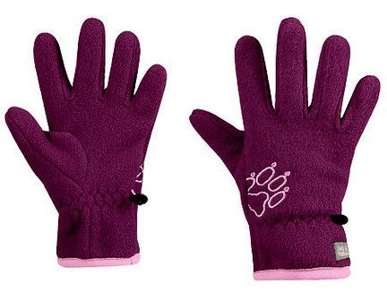 Jack Wolfskin Перчатки детские теплые Jack Wolfskin Baksmalla fleece glove kids