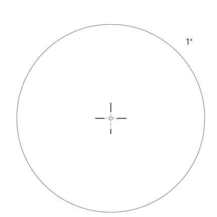 Dedal Компактный оптический прицел Dedal DHF 1-7x24