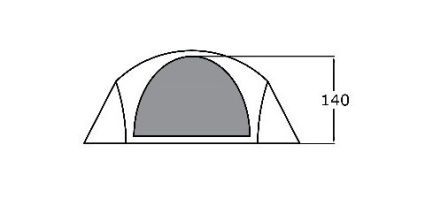 Bercut Палатка двухслойная для альпинизма Bercut Шторм-5 Easton 5