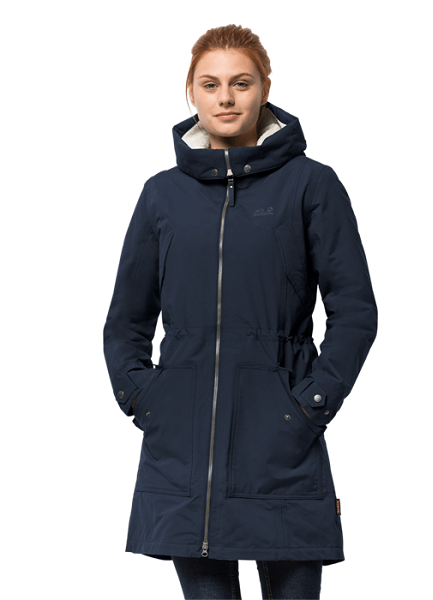 Jack Wolfskin Женская утепленная парка Jack Wolfskin Rocky Point Parka