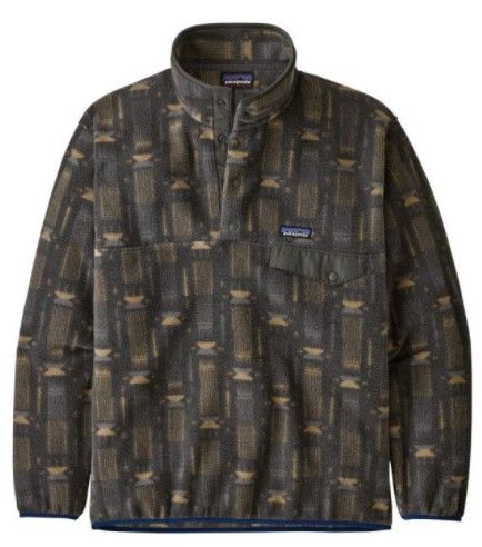 Patagonia Мужской флисовый пулон Patagonia Synchilla Snap-T Fleece Pullover