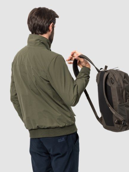 Jack Wolfskin Куртка удобная мужская Jack Wolfskin Huntington Jacket