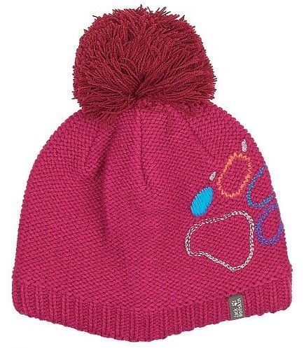 Jack Wolfskin Шапка с флисовой подкладкой Jack Wolfskin Paw Knit Cap Kids