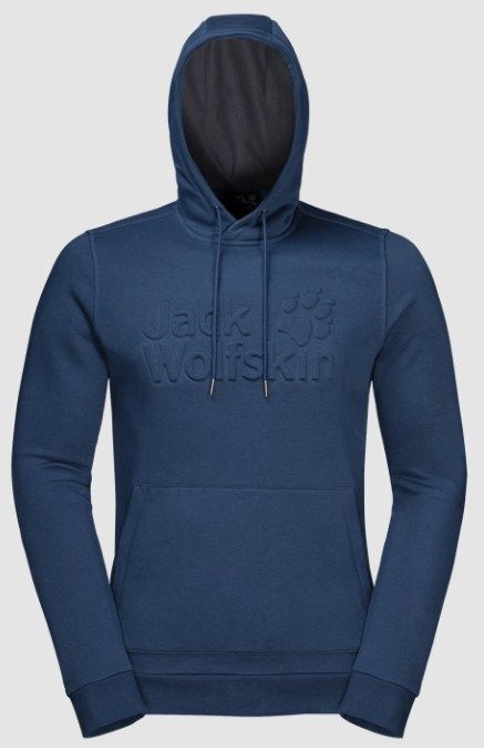 Jack Wolfskin Стильный худи Jack Wolfskin Winter Logo Hoody M