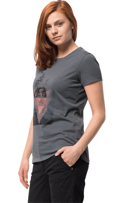 Jack Wolfskin Футболка летняя Jack Wolfskin Lake T women