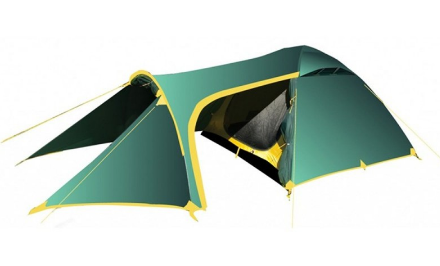 Tramp Надежная кемпинговая палатка Tramp Grot 3 (V2)