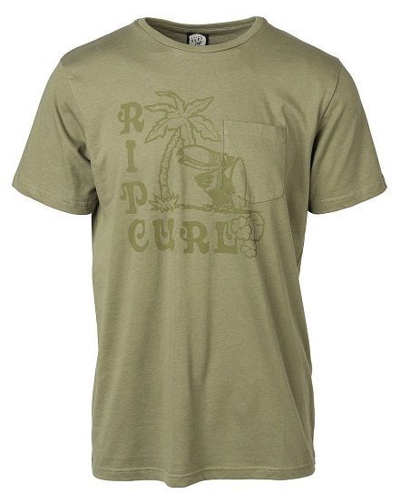 Rip Curl Хлопковая футболка Rip Curl Toucanos Pocket Tee