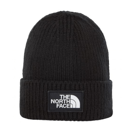 The North Face Шапка с отворотом The North Face Logo Box Cuffed Beanie