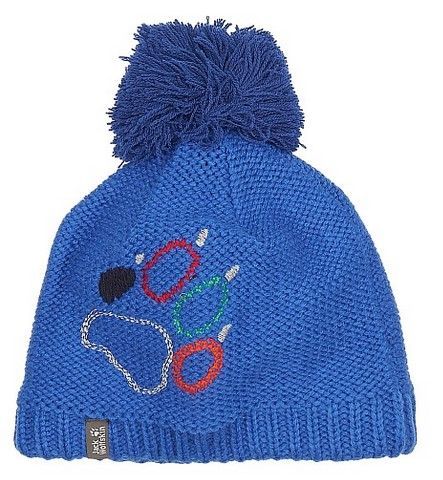 Jack Wolfskin Шапка с флисовой подкладкой Jack Wolfskin Paw Knit Cap Kids