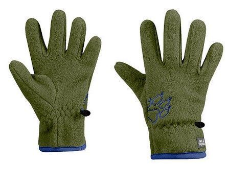 Jack Wolfskin Перчатки детские теплые Jack Wolfskin Baksmalla fleece glove kids