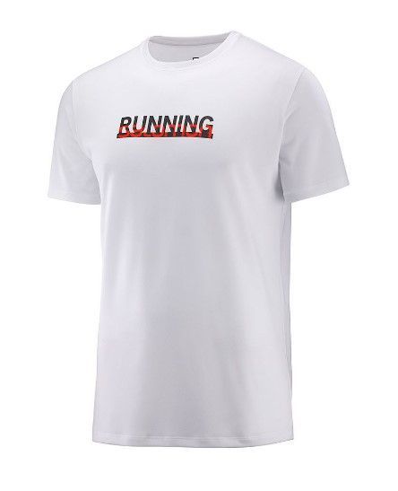 Salomon Легкая мужская футболка Salomon Agile Graphic Tee
