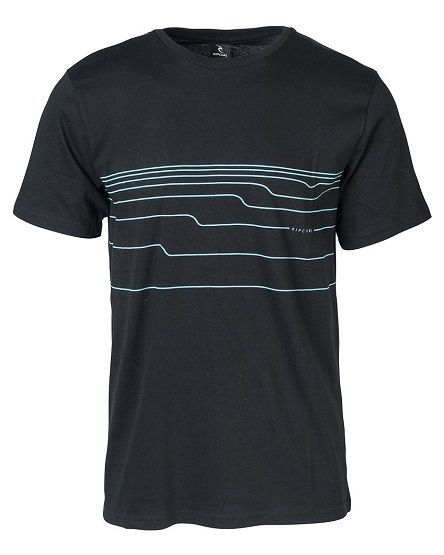 Rip Curl Летняя футболка Rip Curl Distort Lines Tee