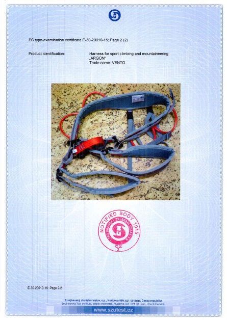 Венто Беседка для туризма и скалолазания Венто Argon F