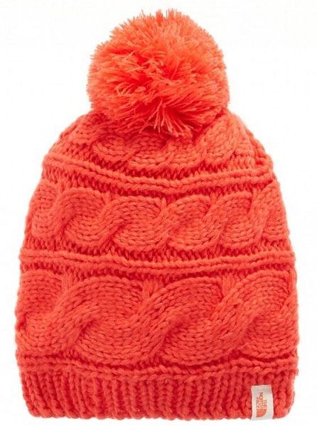 The North Face Женская шапка The North Face Triple Cable Pom Beanie