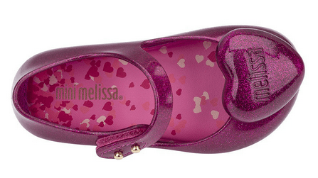 Melissa Туфли для девочки Melissa Ultragirl Heart Me Bb