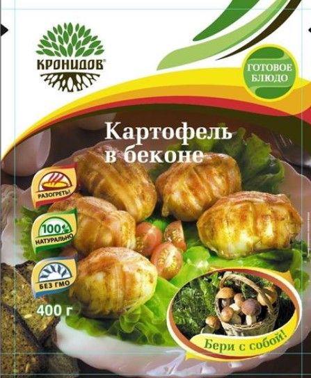 ТМ Кронидов Блюдо для походов Картофель в беконе Кронидов 