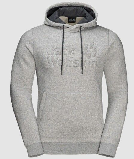 Jack Wolfskin Стильный худи Jack Wolfskin Winter Logo Hoody M