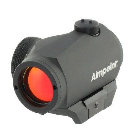 Aimpoint Охотничий коллиматорный функциональный прицел без кронштейна Aimpoint Micro H-1 2 MOA