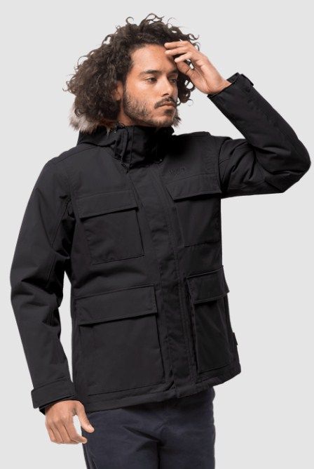 Jack Wolfskin Мужская стильная куртка Jack Wolfskin Point Barrow