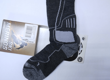 Mico Носки комфортные с шерстью Mico Ski technical sock in merino wool L+R