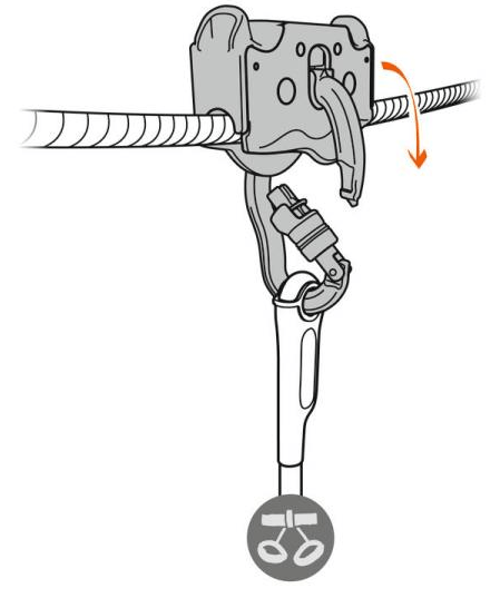 Petzl Ролик альпинистский для троллея Petzl Trac Guide