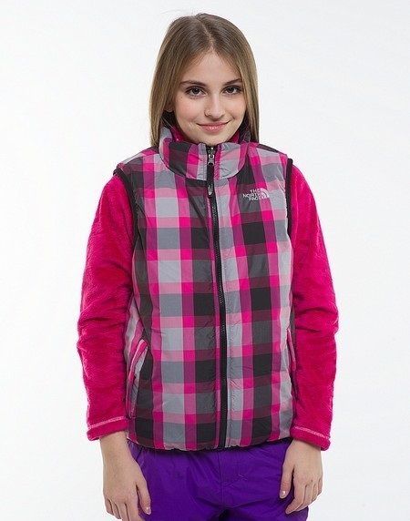 The North Face Жилет для девочки The North face Girls Reversible Moondoggy Vest