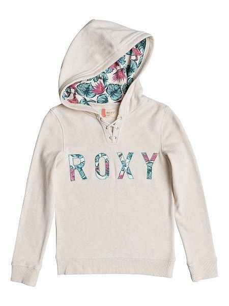 Roxy Удобная толстовка для девочек Roxy Hope You Know A