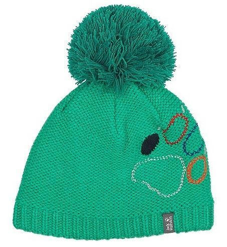 Jack Wolfskin Шапка с флисовой подкладкой Jack Wolfskin Paw Knit Cap Kids