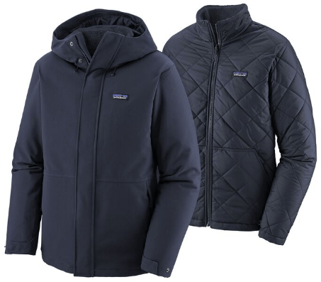 Patagonia Утепленная куртка для мужчин Patagonia Lone Mountain 3-IN-1