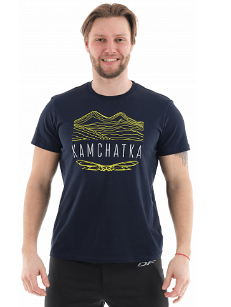 DRAGONFLY Мужская футболка с принтом Dragonfly Kamchatka