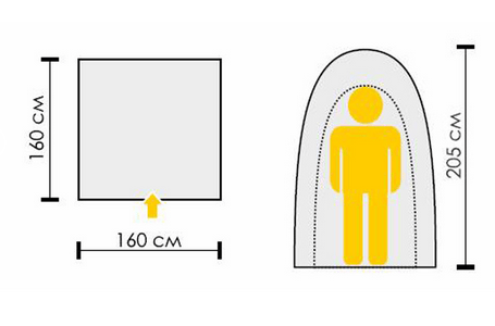 Talberg Talberg - Шатер для кемпинга Privat Zone