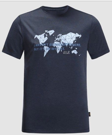 Jack Wolfskin Jack Wolfskin - Стильная футболка JWP World T M