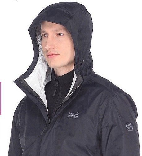 Jack Wolfskin Куртка с капюшоном мужская Jack Wolfskin Cloudburst Men