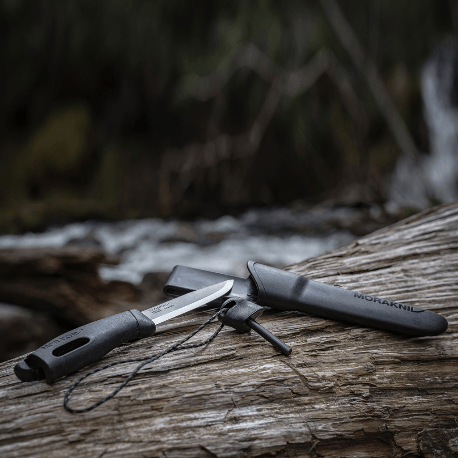 MORAKNIV Прочный нож с огнивом Morakniv Companion Spark Black