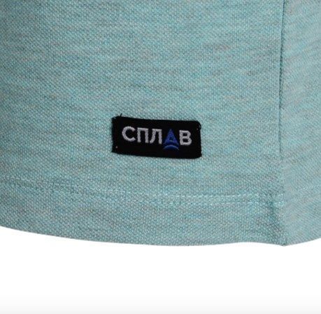Сплав Модная рубашка поло Сплав Меланж