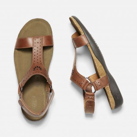 Keen Комфортные женские сандалии Keen Kaci Ana T-Strap Sandal W